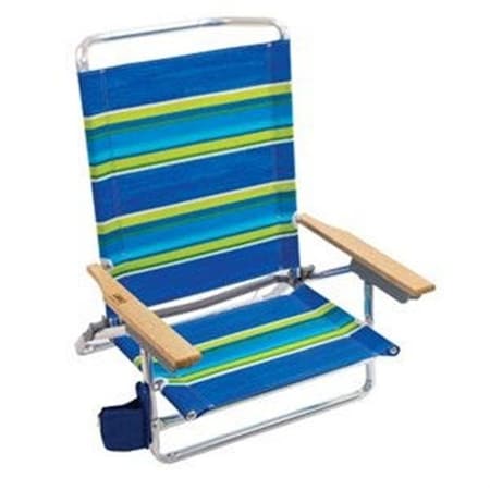 Rio Brands SC590-TS Deluxe 5 Position Aluminum Sand Chair